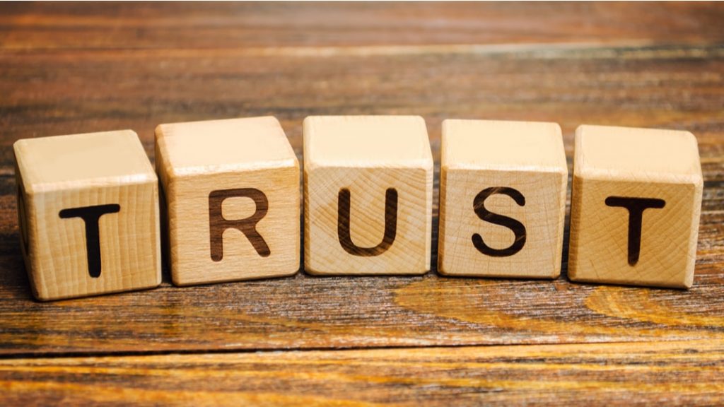 love messages for trust