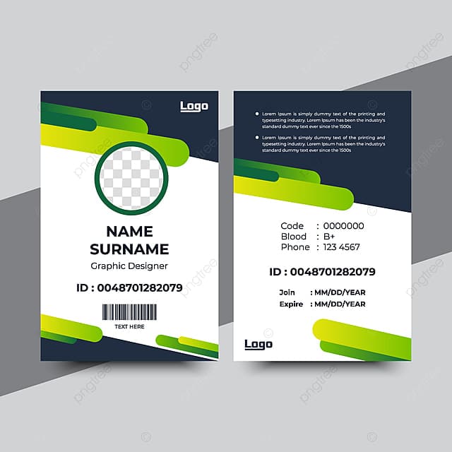 تصميم بطاقـات تعريفية 2