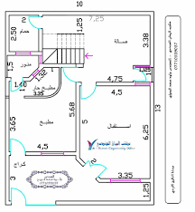 مخططات منازل 130 متر مربع3