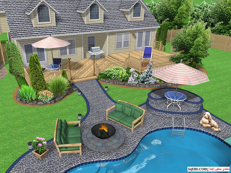 تصميم حدائق 3D 3