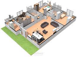 تصميم منزل 140 متر واجهة واحدة2