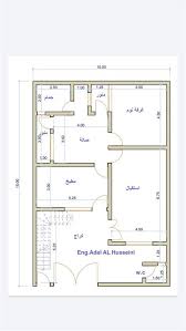 خرائط منازل 150 متر دورين3