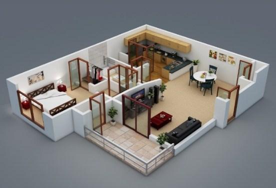 مخططات منازل صغيرة5