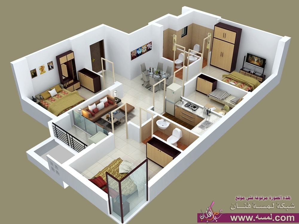 مخططات منازل حديثة 2