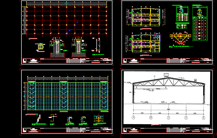تصميم قاعات افراح dwg 3
