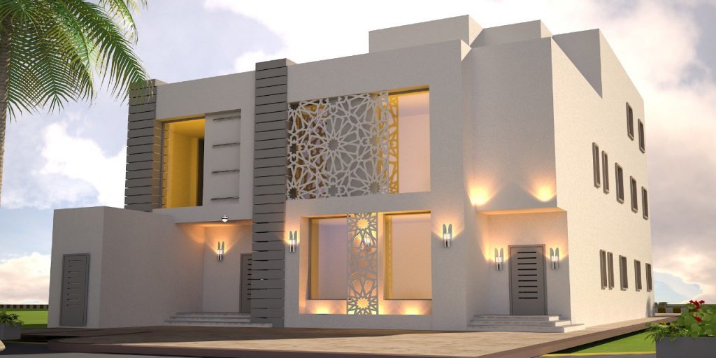 تصاميم منازل من الخارج2