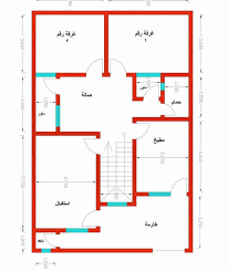 خرائط منازل 150 متر 3d1