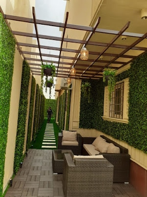 تصميم حديقة منزلية مستطيلة3