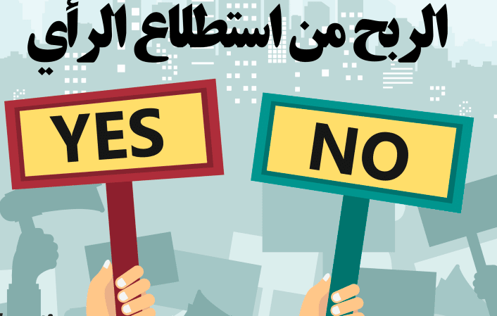 الربح من استطلاعات الرأي 