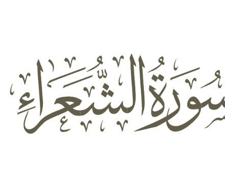 تجربتي مع سورة الشعراء