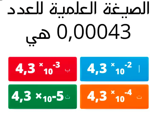 شرح درس الصيغه العلميه