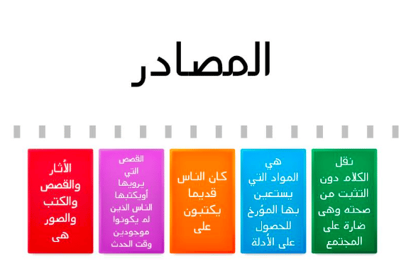 شرح درس المصادر