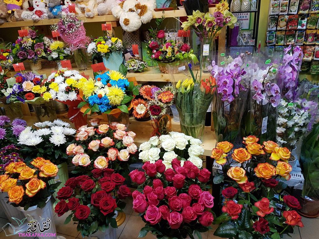 اسماء محلات ورد بالعربي
