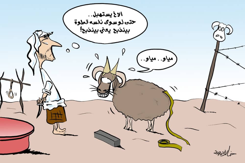 قفشات عن عيد الاضحى 3