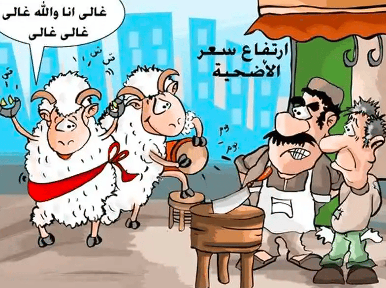 قفشات عن عيد الاضحى 4