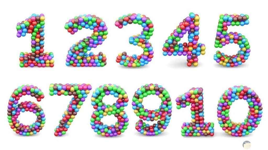 ارقام مزخرفة 2