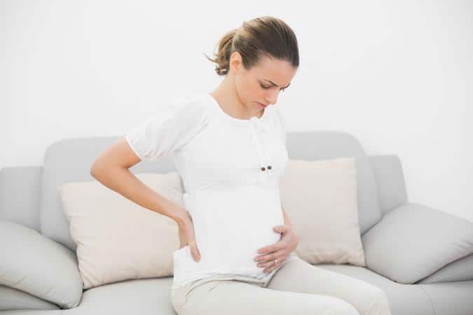 متى تروح تقلصات الحمل
