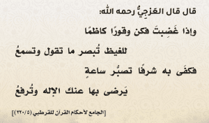 ابيات شعر عن كظم الغيظ