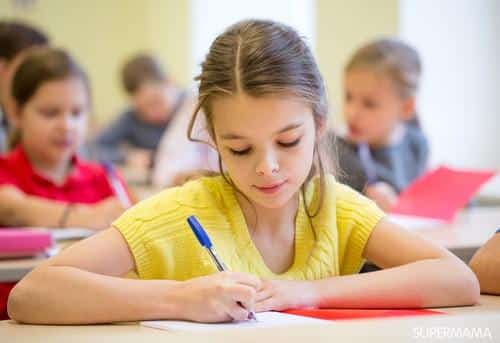 موضوع تعبير عن اول يوم في المدرسة بالفرنسية