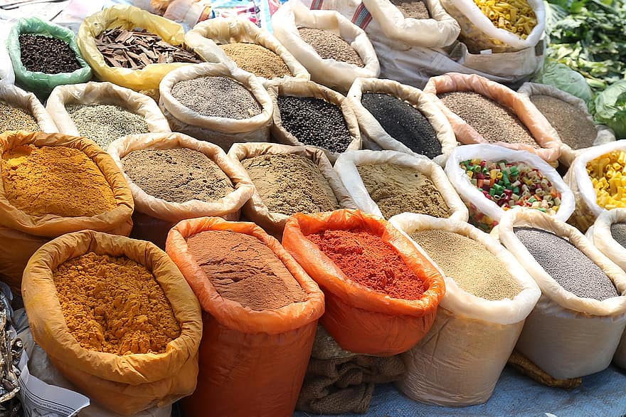 أسماء جميع التوابل الهندية