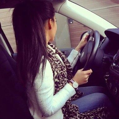 رمزيـات بنات تسوق سيارة 1