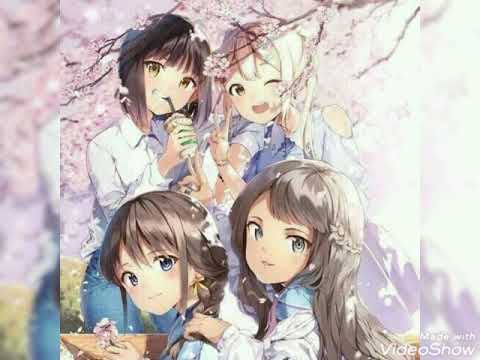 اربع صديقات انمي كيوت 1