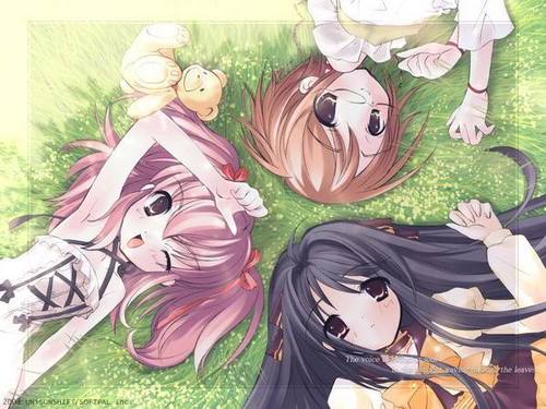 ثلاث صديقات كيوت انمي 2