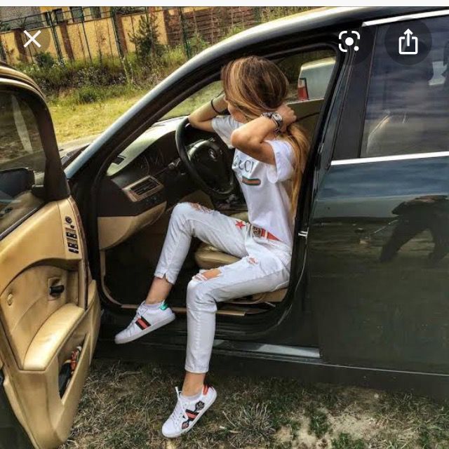 رمزيـات بنات مع سيارات 1