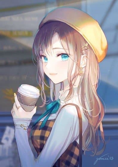 خلفيات انمي بنات فخمه2