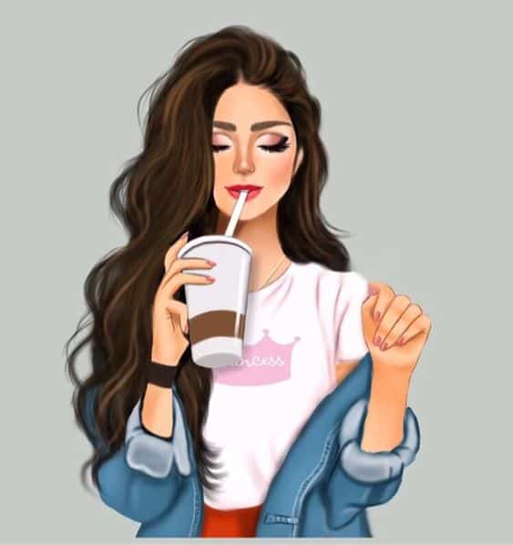 رمزيات بنات جيرلي كيوت بدون كلام 2