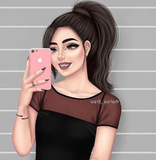 رمزيات بنات كيوت كرتون 3