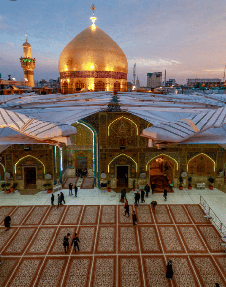 خلفيات مرقد الامام علي 4