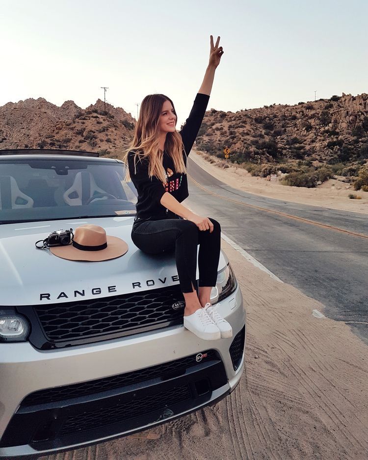 رمزيـات بنات مع سيارات 5