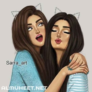 خلفيات بنات صديقات 2