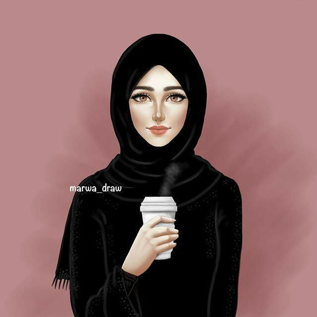 رمزيات بنات كيوت محجبات 4