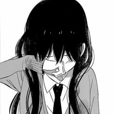 خلفيات انمي حزينة سوداء بنات2