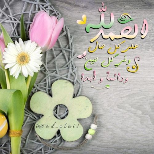 الحمد لله حمدا يوافي نعمه ويكافئ مزيده 2