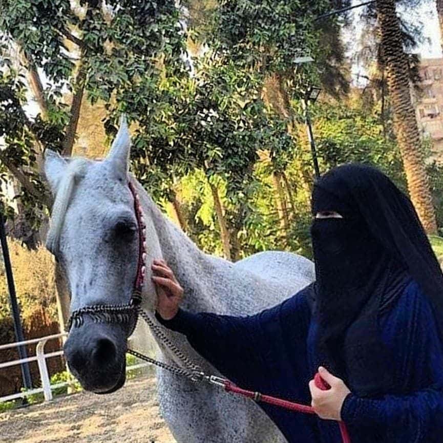 رمزيات خيول وبنات 4