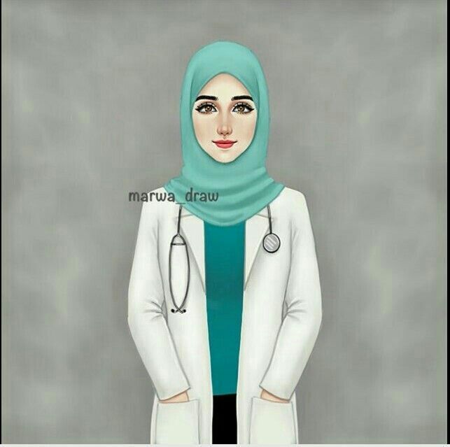 رمزيات دكتورة محجبة 1
