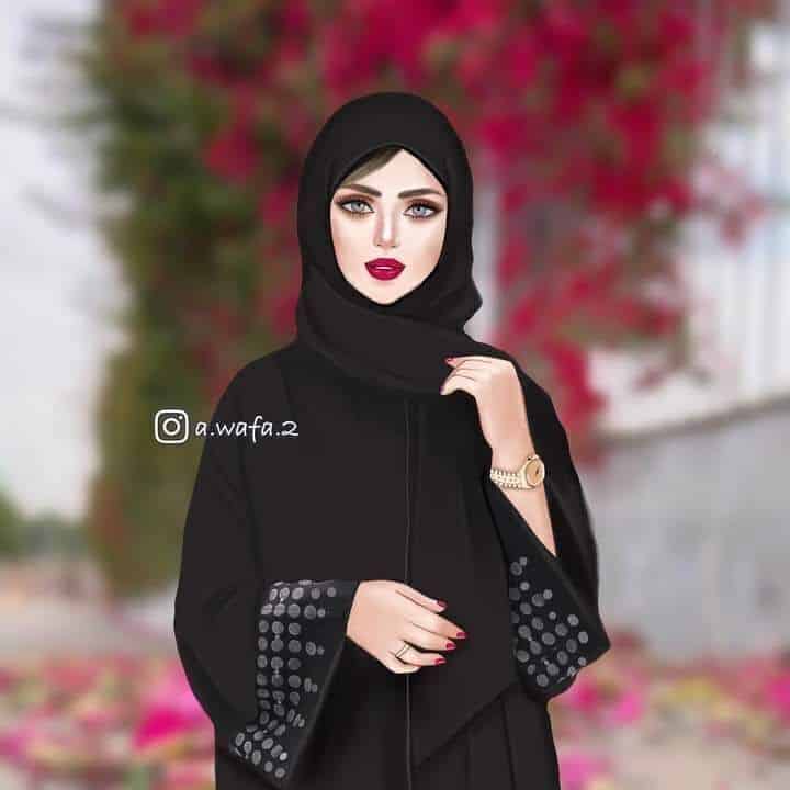 رمزيات بنات جيرلي محجبات 3