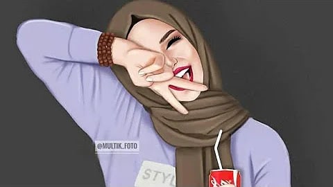 رمزيات بنات جيرلي محجبات 4
