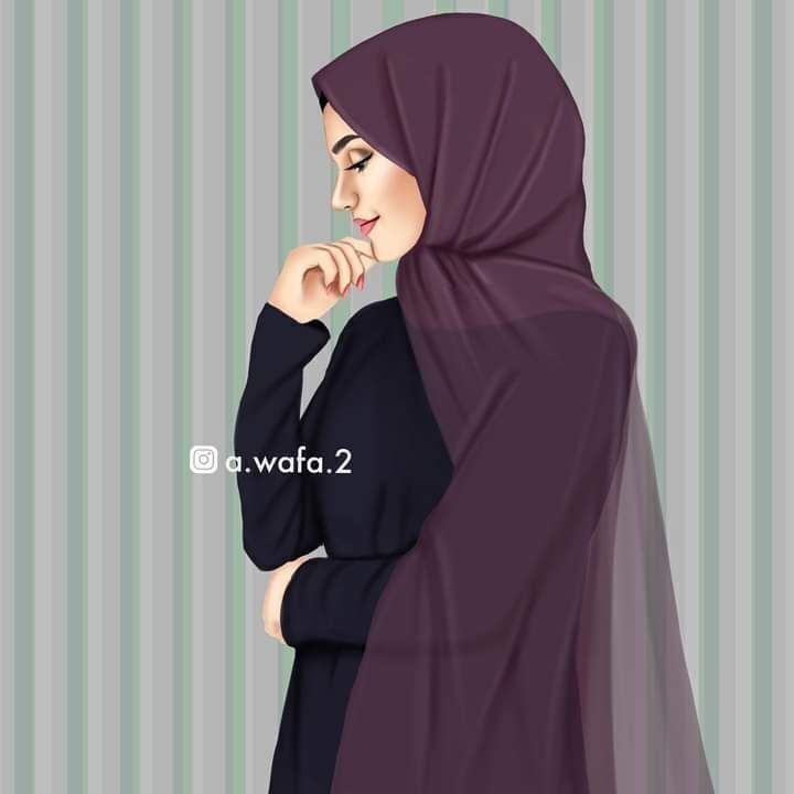 رمزيات بنات جيرلي محجبات 5