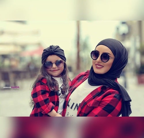 رمزيات ام وبنتها محجبات1