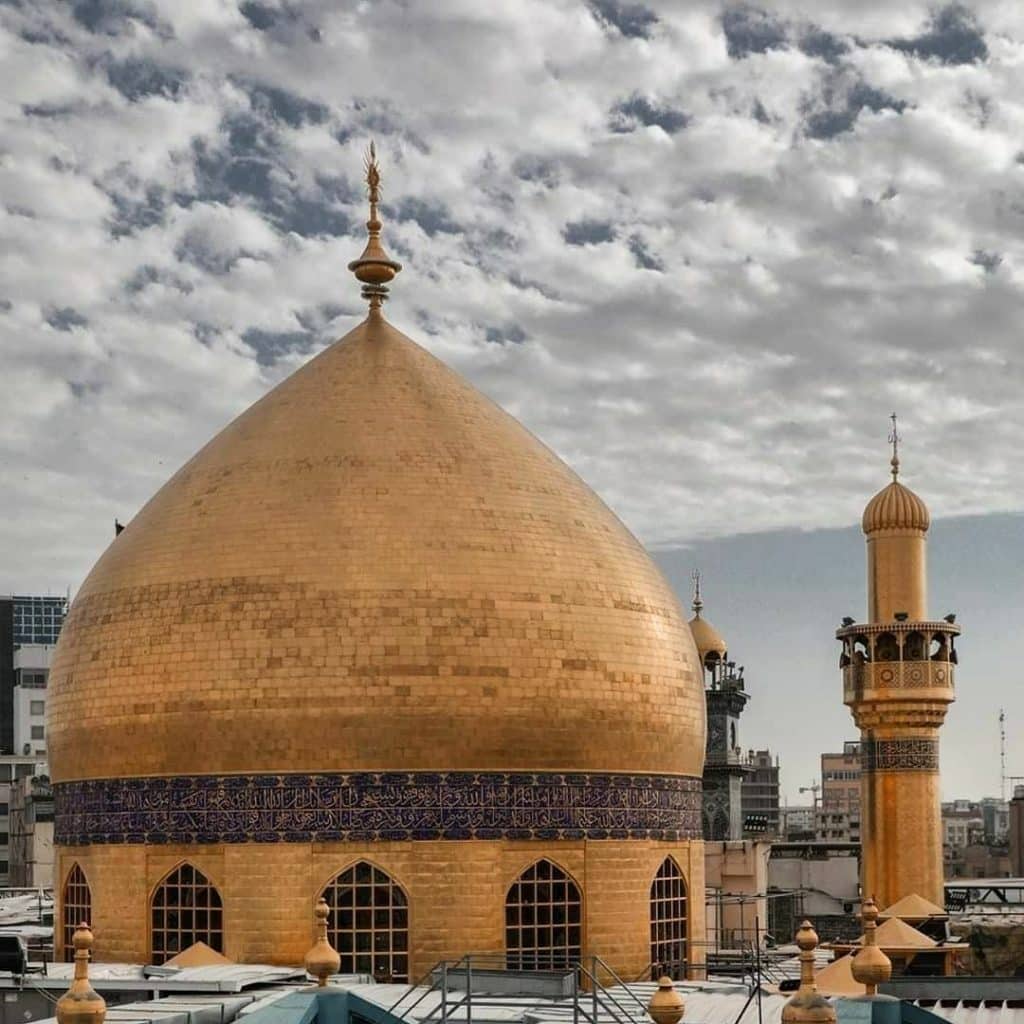 قبة الامام علي
