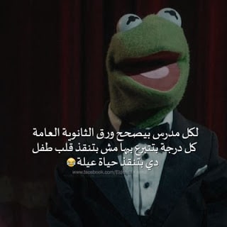 بوستات عن ‏الثانوية العامة فيس بوك 1