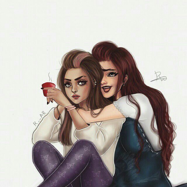 رمزيات صديقات كيوت انمي 4