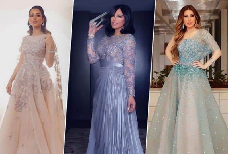 موقع فساتين سهرة فخمة