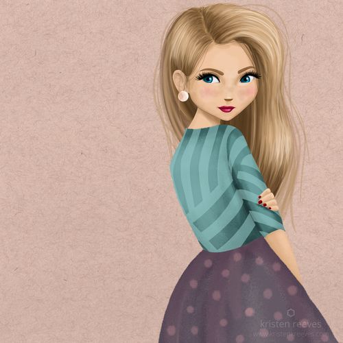 رمزيـات كرتون بنات 1
