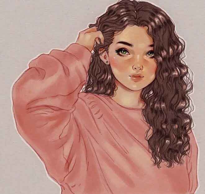 بنات كرتون كيوت كبار 1