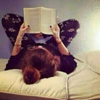 رمزيـات بنات مع كتب 3